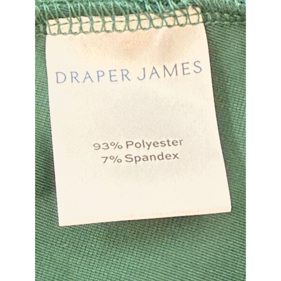 NEW Draper James Green Velvet Wrap Dress Size XL Short  Sleeve - Picture 9 of 15